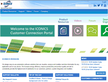 Tablet Screenshot of partners.iconics.com